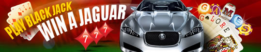 Win a Jaguar XF at Betfred Casino