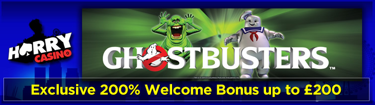 Play Ghostbusters at Harry Casino