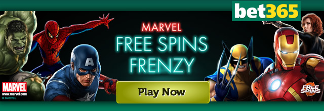 100 Free Spins on Marvel Slots at bet365 Casino