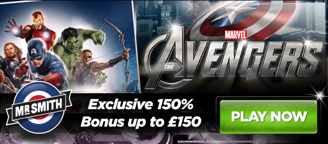 Play The Avengers at Mr Smith Casino