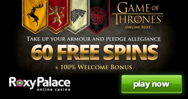 Exclusive 60 Game of Thrones Free Spins 