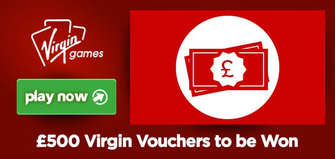 £500 Virgin Vouchers Up for Grabs