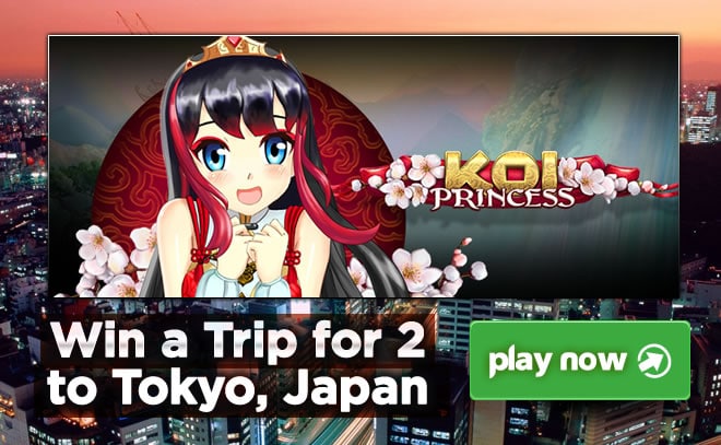 Win a Trip to Tokyo with NetEnt’s Koi Princess Slot