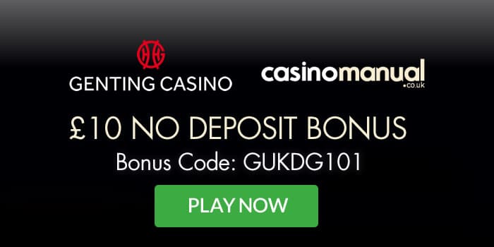 Get £10 free this December at Genting Casino
