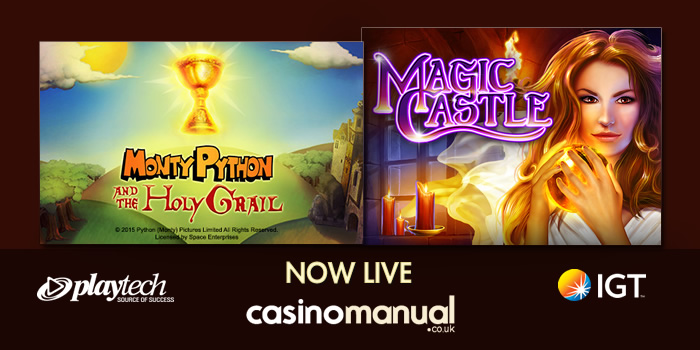 IGT releases Magic Castle & Playtech releases Monty Python & The Holy Grail
