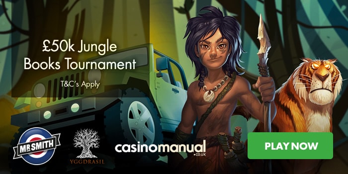 500 prizes worth total of £50k to be won with Yggdrasil Gaming’s Jungle Books