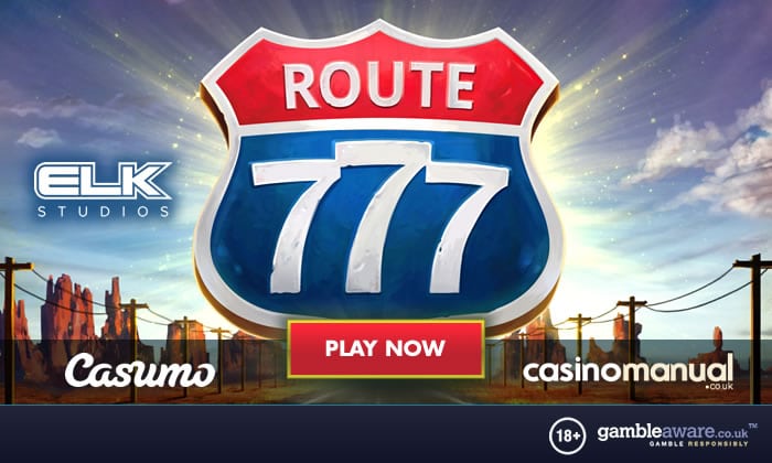 ELK Studios’ Route 777 video slot live at Casumo Casino