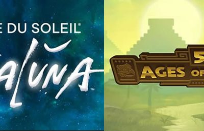 Playtech’s 5 Ages of Gold & Bally’s Cirque du Soleil Amaluna released exclusively early